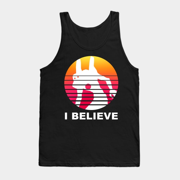 NGE! I BELIEVE IN ADAM KAWORU SHIRT text bigfoot sun Tank Top by Angsty-angst